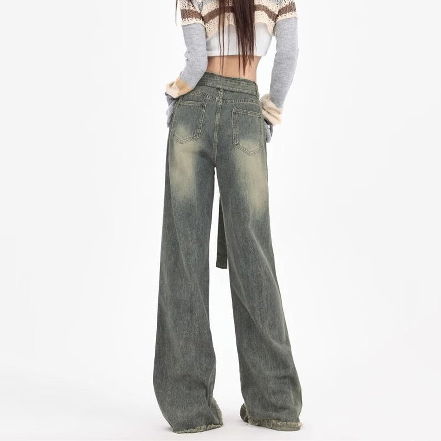 ウォッシュドクラシカルジーンズ/アメカジスタイル2カラー